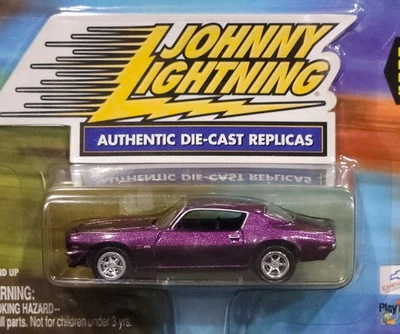Coche Chevrolet Johnny Lightning 72 1972 Chevy Camaro Lightning Speed + pegatina pura Foto 1 de 2