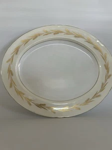 Shelley England, Golden Harvest, Fine Bone China, Oval Platter, Wheat Design - Picture 1 of 11