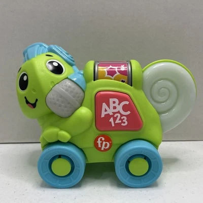 Fisher-Price Link Squad Crawl n Colors Chameleon Learning Toy with Music & Light - Image 1 of 4