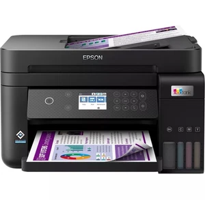 Imprimante à jet d'encre Epson EcoTank ET-3850 noir WiFi A4 multifonction impression aérienne NEUF - Photo 1/14
