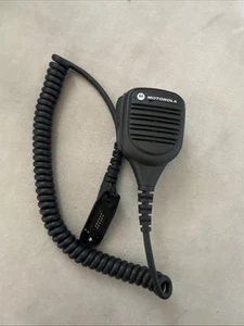 Motorola PMMN4069A Remote Speaker Microphone - Black - Zdjęcie 1 z 4