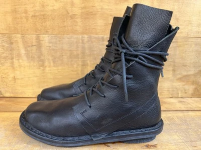 Trippen Rectangle f Black leather Lace Up Boots Size EU 36| US 6 - Image 1 of 4