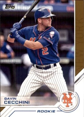 2017 Topps Salute #S197 Gavin Cecchini new york mets - Image 1 of 2