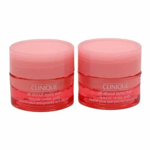 2 x Clinique All About Eyes reduce las bocanadas Circle 0.21 oz/ 7 ml cada una - Imagen 1 de 1