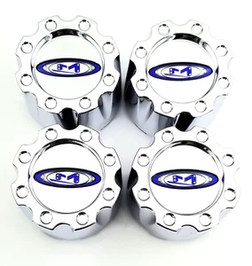 Set of 4 Moto Metal 950 951 Chrome Wheel Center Hub Cap 5 Lug 6 Lug Small 353K83 - Picture 1 of 6