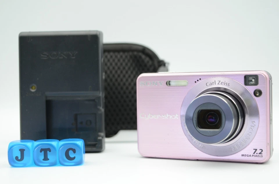 [Excellent +5] Sony Cyber-Shot DSC-W120 pink Digital Camera Japanese language - Image 1 of 4