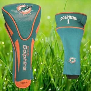 Miami Dolphins NFL Hybrid or Driver Headcover Oversized Driver Apex 460cc - Picture 1 of 3