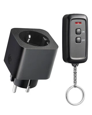 DEWENWILS Funksteckdosen mit Fernbedienung,SELBSTLERNFUNKTION