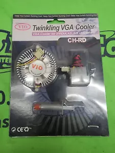 VIO Twinkling VGA Cooler CH-RD for nVIDIA ATI SIS Chipsets - Vintage - Picture 1 of 2