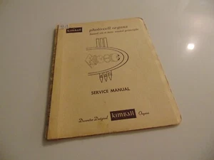 Kimball Photo-Cell Organ 260 264 265 270 275 280 285 Service Schematics Manuals - Picture 1 of 3