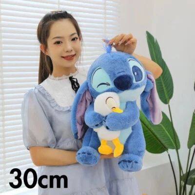 Disney Plush Doll Stitch Lilo Doll Cute Duck Stitch Plush Stuffed Toy 30cm Gift - image 1 of 4