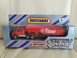 MATCHBOX CONVOY CY 17 TIZER SCANIA TANKER 1:64  - Picture 1 of 5