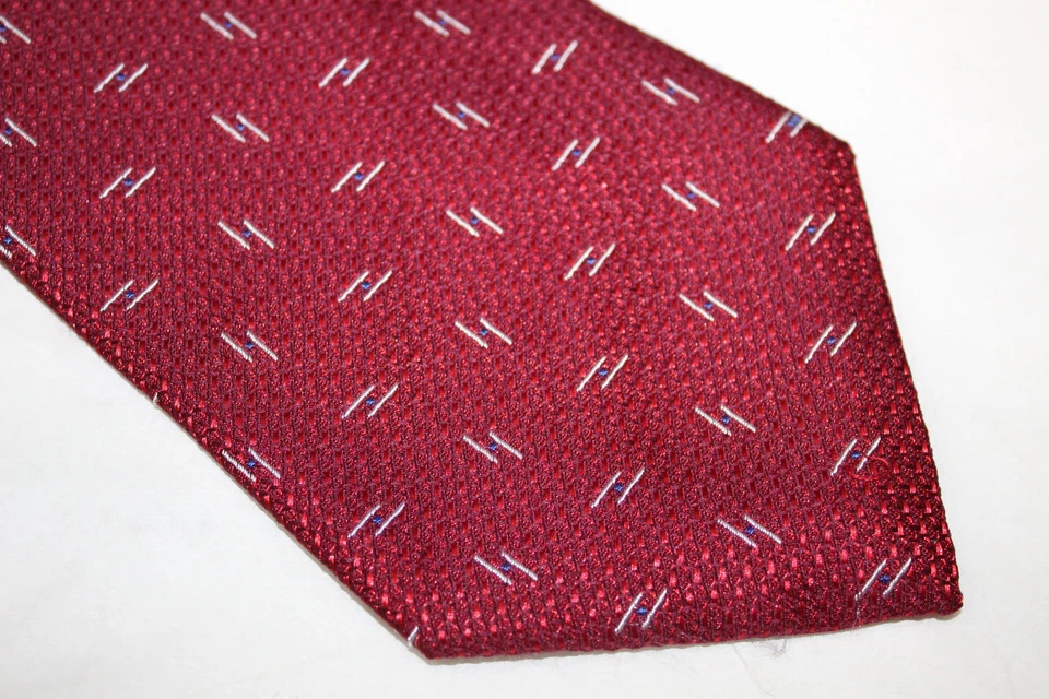 Corbata de seda MASSIMO DE VITO hecha en Italia F33681 Foto 1 de 4