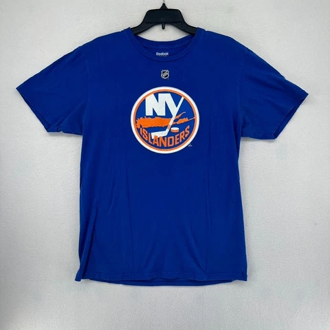 New York Islanders Tavares Reebok NHL Cotton T shirt - Adult L - Blue Cover