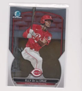 2023 Bowman Chrome Prospects #BCP-65 Elly De La Cruz. Reds - Picture 1 of 1
