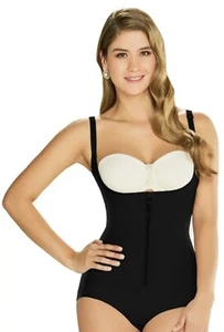 DIANE & GEORDI COLOMBIAN POWERNET TUMMY REDUCER PANTY REF 2411 BLACK - Picture 1 of 2