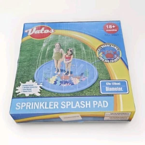 Outdoor Inflatable Water Play Sprinkler Pad, Sprinkler for Kids, 67" PVC - Picture 1 of 6