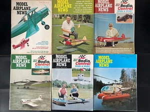 6 revistas de noticias modelo avión 1968 a 1974 diferentes Everything Planes L@@K - Imagen 1 de 8
