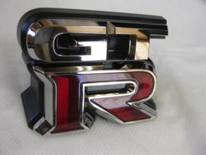 NISSAN GT-R GTR R35 2009-2023 Genuine Front "GT-R" Emblem Badge 62892-JF60A JP - Picture 1 of 2