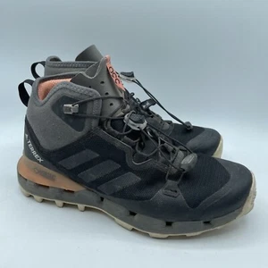 Adidas Zapatos Mujer 5.5 Terrex Fast Mid GTX Tenis para Correr Con Cordones AH2250 Gris - Imagen 1 de 9