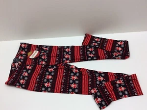 Just One Girls Christmas Leggings Small - Picture 1 of 3