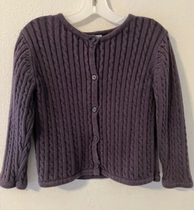 Gymboree Girls Blue Button Up Sweater Size 5 - Picture 1 of 4
