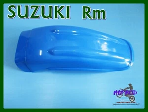 Fit Suzuki RM100 RM125 RM250 RM400 Plastic Rear Fender Blue NEW Reproduct - Picture 1 of 5
