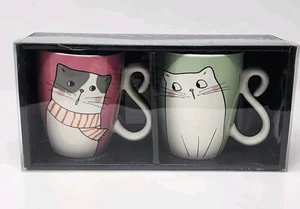 Gmbh + Co Cat Kitten Bone China Graphic Art Coffee Tea Cup Germany New Box Gift - Picture 1 of 10