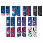 OFFICIAL NHL NEW YORK RANGERS LEATHER BOOK WALLET CASE FOR HUAWEI PHONES 4