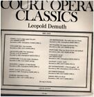 LP Leopold Demuth Leopold Demuth 1861 - 1910 HISTORIC NEAR MINT Court Opera
