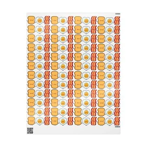 Papel de envolver regalo decorativo ecológico premium Breakfast Champions - Imagen 1 de 17