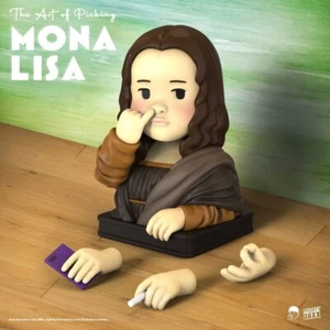Mighty Jaxx Picky Eaters Art of Picking Mona Lisa Vinyl Figure BY PO YUN WANG - Picture 1 of 2