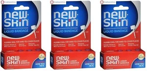 New-Skin Liquid Bandage 1 oz X **3 Packs** - Picture 1 of 1