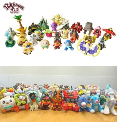 Pokemon Fit Alola Región Peluche Pokemon Ultra Sol Ultra Luna Pokemon Centro Japón Foto 1 de 4
