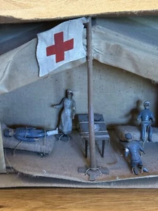 Military Infirmary - Old Lead Soldiers - Early 20th Century - Diorama - Picture 1 of 21