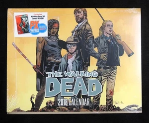 The Walking Dead Previews Exclusive Comic #1 SDCC 2017 Calendar 2018 (SEALED) - Picture 1 of 3