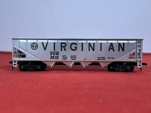 Vintage TYCO Virginian 4-Bay Hopper Car VGN 2610 HO Scale - Very Good Condition - Picture 1 of 10