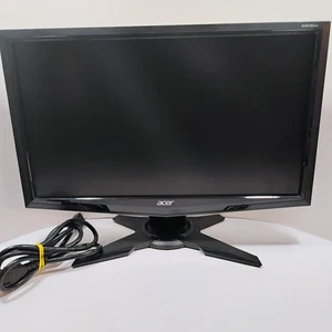 Acer G205HV 20" Widescreen LED LCD Monitor Tested Power Cord Included - Picture 1 of 18