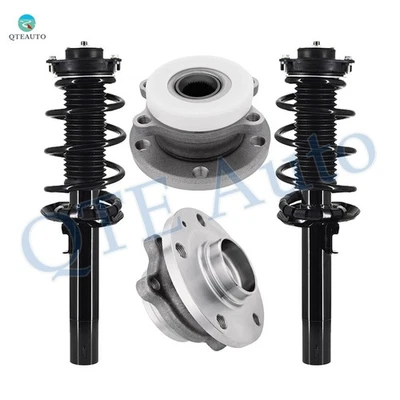 Juego de 4 cojinetes de cubo de rueda puntal rápidos delanteros para Audi A3 Quattro 2006-2013 Foto 1 de 4