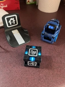 Anki Vector Home Robot “ELECTRIC BLUE” Charger And Cube 600mah Upgrade Read! - Picture 1 of 8