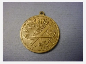 OLD GERMAN MEDAL HANDWERK ARTIST GUILD CRAFTSMAN AWARD COIN KRIEGMEDAILLE - Picture 1 of 8