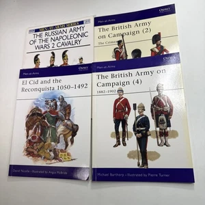 Osprey MEN AT ARMS Series 4 Book Lot 189 196 200 201 British Army On Campaign - Bild 1 von 9