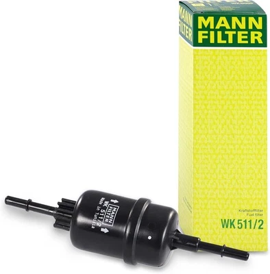 Ford Fuel Filter Mann For Fiesta V 1.25 1.3 1.4 1.6 16v ST150 Fusion JU_ Mazda 2 - Image 1 of 4