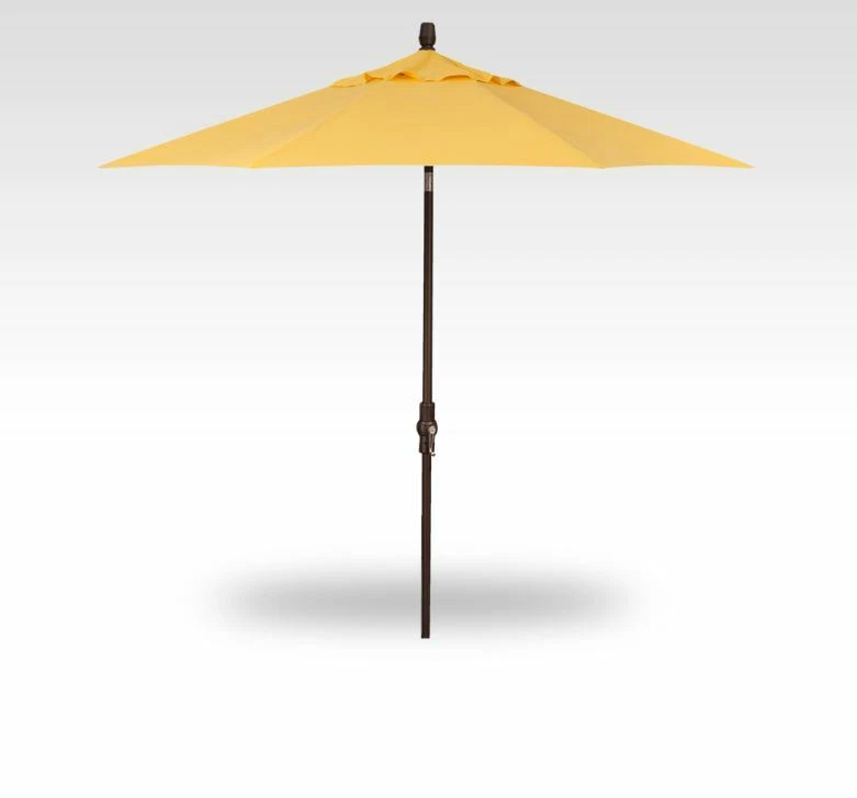 Patio Umbrella Treasure Garden Premium 9-Ft Collar Tilt Market Alum Bronze Frame - Image 1 of 1