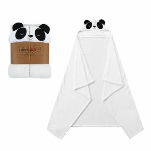 Manta con capucha Panda 130 x 180 cm de Happy Kids - Imagen 1 de 2