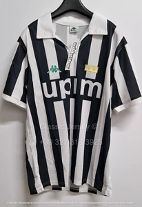 Trikot JUVENTUS Home 1990 1991 BAGGIO 10 SCHILLACI 9 - Bild 1 von 10