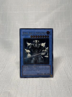 YUGIOH! Demise, King Of Armageddon SOI-EN035 1st Edition Ultimate Rare NM #3 - Image 1 of 4