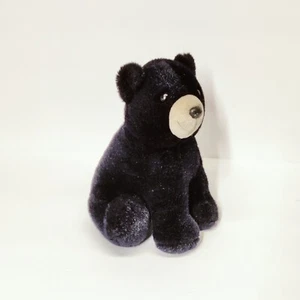 Dakin Plush American Black Bear Cub 10" Sitting Smiling Stuffed Animal Toy - Picture 1 of 5