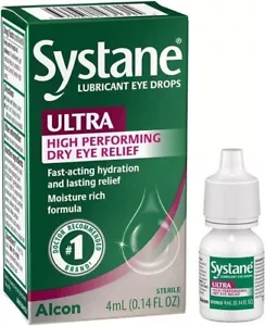 Systane Ultra Lubricant Eye Drops,0.14 Fl Oz (Pack of 1) - Picture 1 of 5