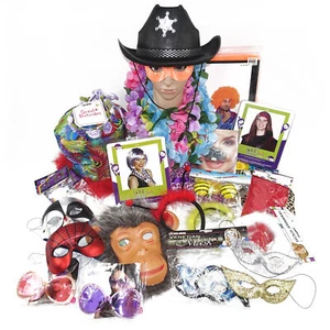 Fotobox Requisiten (30-tlg) Geburtstags Hochzeits JGA Party Accessoires Zubehör - Bild 1 von 24